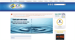 Desktop Screenshot of icbcuberaba.org.br