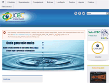 Tablet Screenshot of icbcuberaba.org.br